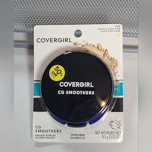 COVERGIRL CG Smoothers Pressed Powder- 705 Translucent Fair NIP .32 Oz